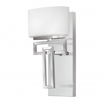 ELSTEAD HK-LANZA1-BATH | Lanza Elstead zidna svjetiljka 1x G9 320lm 3000K IP44 svjetli krom, poniklano, bijelo