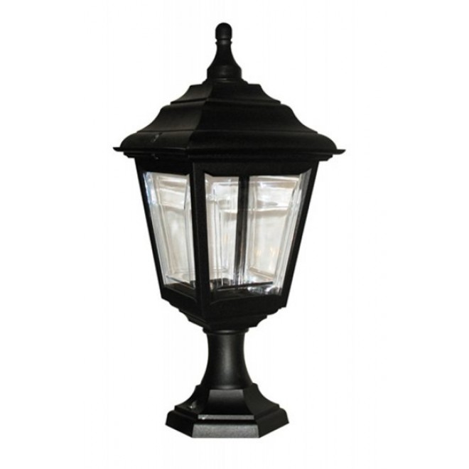 ELSTEAD KERRY-PED-POR | Kerry Elstead podna, stropne svjetiljke svjetiljka namjenjeno za primorje 1x E27 IP44 UV crno, prozirno