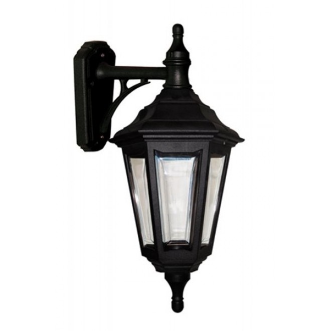 ELSTEAD KINSALE-WALL | Kinsale Elstead zidna svjetiljka namjenjeno za primorje 1x E27 IP44 UV crno, prozirno