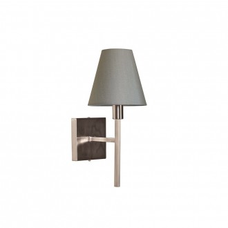 ELSTEAD LUCERNE-1LT | Lucerne Elstead zidna svjetiljka 1x E14 grebani nikal