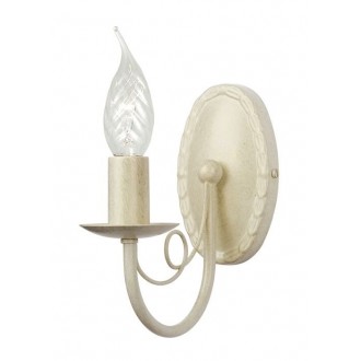 ELSTEAD MN1-IV-GOLD | Minster Elstead zidna svjetiljka 1x E14 elefanstka kost