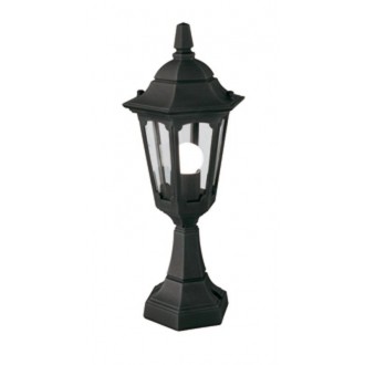 ELSTEAD PRM4-BLACK | Parish Elstead podna svjetiljka 45cm 1x E27 IP44 crno, prozirno