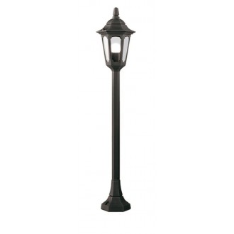 ELSTEAD PRM5-BLACK | Parish Elstead podna svjetiljka 95cm 1x E27 IP44 crno, prozirno