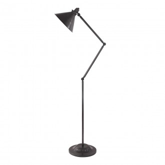 ELSTEAD PV-FL-OB | Provence-EL Elstead podna svjetiljka 167,3cm sa prekidačem na kablu elementi koji se mogu okretati 1x E27 antik brončano