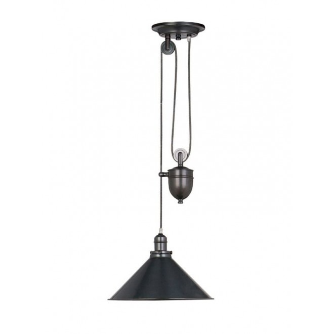 ELSTEAD PV-P-OB | Provence-EL Elstead visilice svjetiljka balansna - ravnotežna, sa visinskim podešavanjem 1x E27 antik brončano