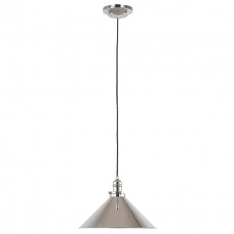 ELSTEAD PV-SP-PN | Provence-EL Elstead visilice svjetiljka 1x E27 svijetli nikal