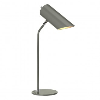 ELSTEAD QUINTO-TL-GPN | Quinto-EL Elstead stolna svjetiljka 57,5cm sa prekidačem na kablu elementi koji se mogu okretati 1x E27 satenski nikal, tamno siva