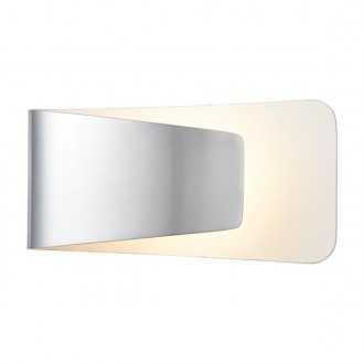ENDON 61031 | Jenkins-EN Endon zidna svjetiljka jačina svjetlosti se može podešavati 1x LED 750lm 3000K bijelo mat, brušeni aluminij