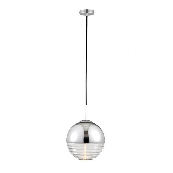 ENDON 68959 | Paloma-EN Endon visilice svjetiljka 1x E14 krom, prozirno
