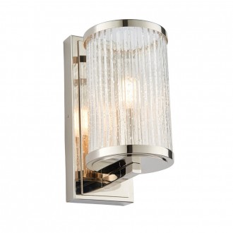 ENDON 76259 | Easton Endon zidna svjetiljka s prekidačem 1x E14 svijetli nikal, efekt mjehura