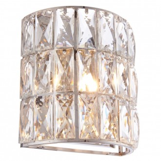 ENDON 76515 | Verina Endon zidna svjetiljka 1x G9 krom, kristal