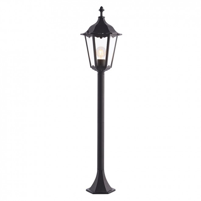 ENDON 76550 | Burford-EN Endon podna svjetiljka 105cm 1x E27 IP44 crno mat, prozirno