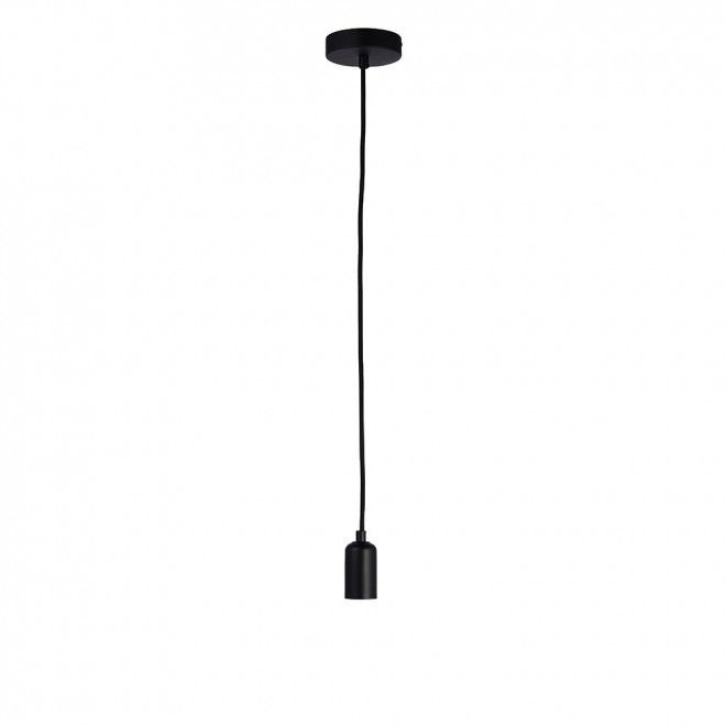 ENDON 76581 | Studio-EN Endon visilice svjetiljka s podešavanjem visine 1x E27 crno mat