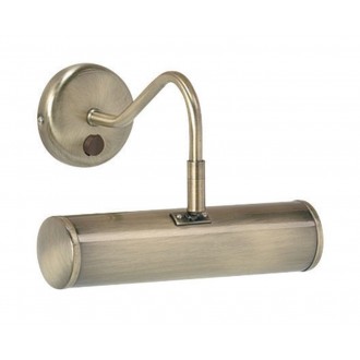 ENDON PL200-E14-SWAN | Turner-EN Endon zidna svjetiljka s prekidačem 1x E14 antik bakar