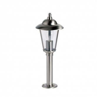 ENDON YG-863-SS | Klien Endon podna svjetiljka 45cm 1x E27 IP44 plemeniti čelik, čelik sivo, prozirno