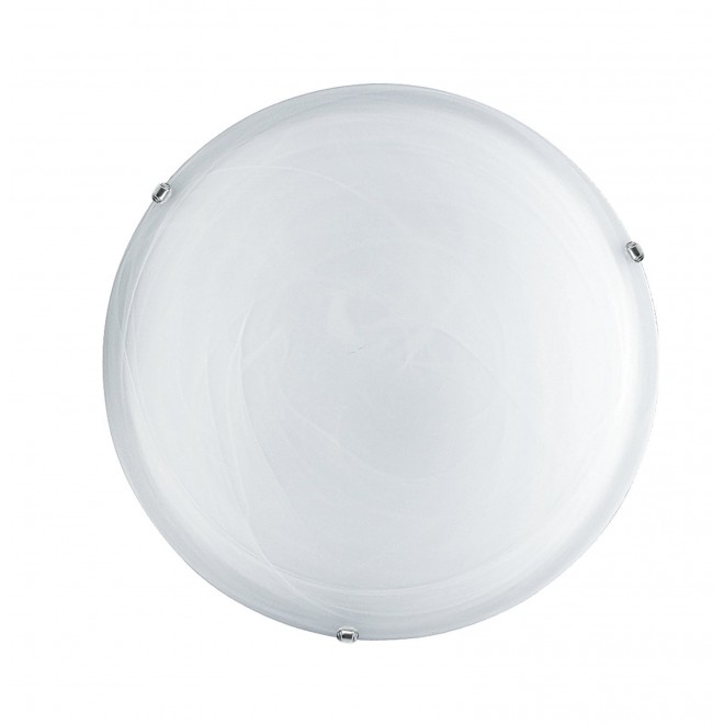 FANEUROPE 32/28201 | Duna-FE Faneurope zidna, stropne svjetiljke svjetiljka Luce Ambiente Design okrugli 2x E27 krom, bijelo, mramor
