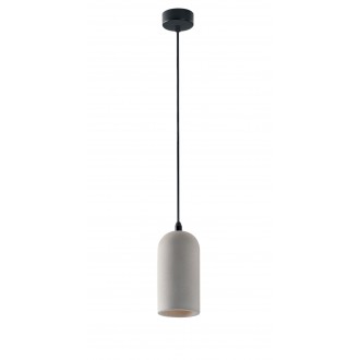 FANEUROPE I-ANDO-S10 | Ando Faneurope visilice svjetiljka Luce Ambiente Design 1x E27 beton, crno