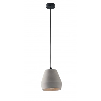 FANEUROPE I-ANDO-S18 | Ando Faneurope visilice svjetiljka Luce Ambiente Design 1x E27 beton, crno
