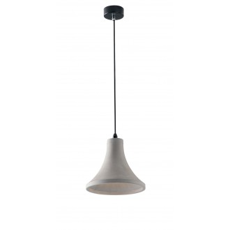 FANEUROPE I-ANDO-S22 | Ando Faneurope visilice svjetiljka Luce Ambiente Design 1x E27 beton, crno