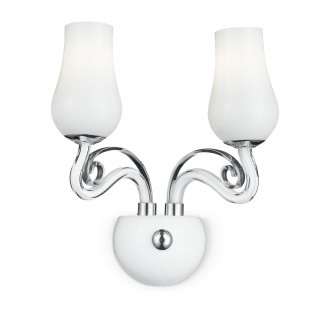 FANEUROPE I-ANGEL/AP2 | Angel-FE Faneurope zidna svjetiljka Luce Ambiente Design 2x E14 bijelo, krom