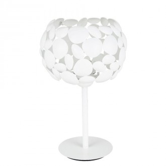 FANEUROPE I-DIONISO-L-BCO | Dioniso Faneurope stolna svjetiljka Luce Ambiente Design 34,5cm s prekidačem 1x E27 bijelo mat