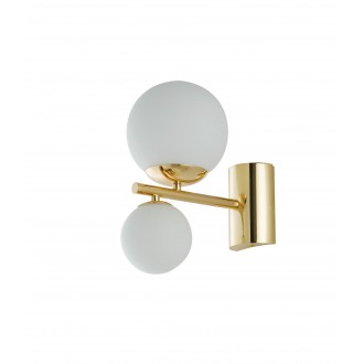 FANEUROPE I-HERA-AP2 | Hera-FE Faneurope zidna svjetiljka Luce Ambiente Design 2x G9 zlatno, opal