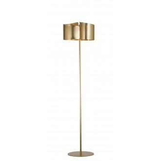 FANEUROPE I-IMAGINE-PT-ORO | Imagine Faneurope podna svjetiljka Luce Ambiente Design 182,2cm s prekidačem 3x E27 antik zlato