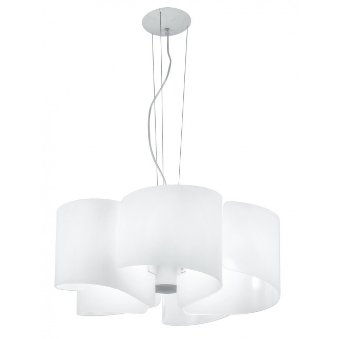 FANEUROPE I-IMAGINE-S5 | Imagine Faneurope visilice svjetiljka Luce Ambiente Design 5x E27 bijelo, opal