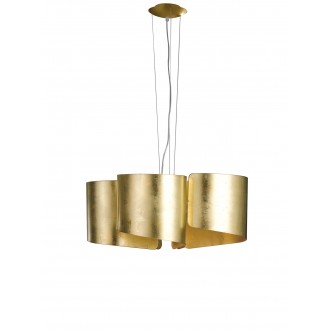 FANEUROPE I-IMAGINE-S5-ORO | Imagine Faneurope visilice svjetiljka Luce Ambiente Design 5x E27 antik zlato