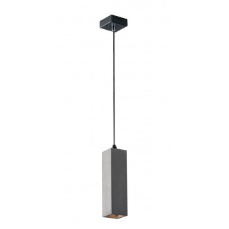 FANEUROPE I-KRUK-Q-S1 | Kruk Faneurope visilice svjetiljka Luce Ambiente Design 1x GU10 beton, crno