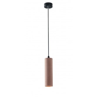 FANEUROPE I-KRUK-R-S1 MAT | Kruk Faneurope visilice svjetiljka Luce Ambiente Design 1x GU10 terrakotta, crno