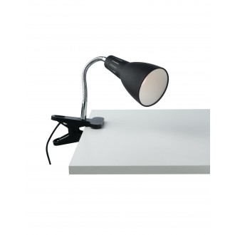 FANEUROPE I-LOGIKO-C NER | Logiko Faneurope svjetiljke sa štipaljkama svjetiljka Luce Ambiente Design fleksibilna 1x E14 krom, crno, bijelo