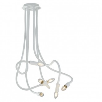 FANEUROPE I-LOVER-6-BCO | Lover Faneurope visilice svjetiljka Luce Ambiente Design fleksibilna 6x E14 bijelo