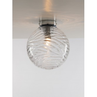 FANEUROPE I-NEREIDE-G-PL30 TR | Nereide-FE Faneurope stropne svjetiljke svjetiljka Luce Ambiente Design kuglasta 1x E27 krom, prozirno