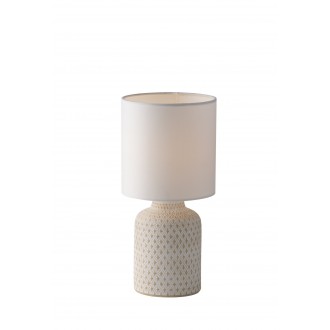 FANEUROPE I-RAVELLO-L BCO | Rovello Faneurope stolna svjetiljka Luce Ambiente Design 32cm s prekidačem 1x E14 bijelo
