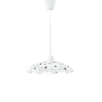 FANEUROPE I-ROOT-S42 | Root Faneurope visilice svjetiljka Luce Ambiente Design 1x E27 bijelo, smeđe, šare