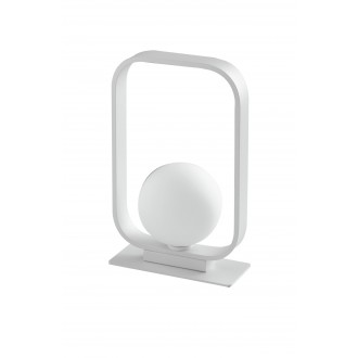 FANEUROPE I-ROXY-L1 | Roxy-FE Faneurope stolna svjetiljka Luce Ambiente Design 26cm s prekidačem 1x G9 bijelo, saten