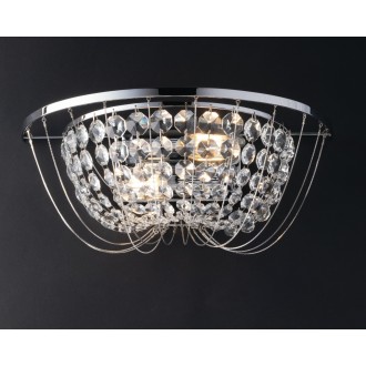 FANEUROPE I-VIENNA-AP CR | Vienna-FE Faneurope zidna svjetiljka Luce Ambiente Design 2x E14 krom, kristal