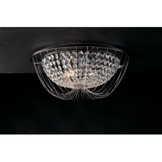 FANEUROPE I-VIENNA-PL45 CR | Vienna-FE Faneurope stropne svjetiljke svjetiljka Luce Ambiente Design 4x E14 krom, kristal