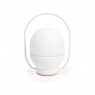 FARO 01015 | Take-FA Faro stolna svjetiljka 20cm 1x LED 100lm 2700K bijelo mat, bijelo