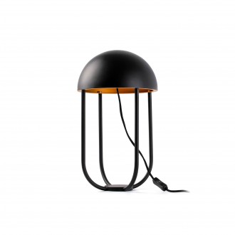 FARO 24522 | Jellyfish Faro stolna svjetiljka 42cm 1x LED 500lm 3000K crno mat, opal