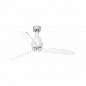 FARO 32020 | Mini-FA Faro ventilator stropne svjetiljke blistavo bijela
