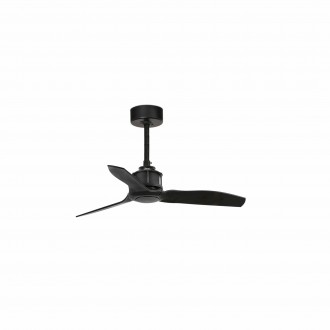 FARO 33424 | Just-Fan Faro ventilator stropne svjetiljke crno mat