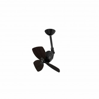 FARO 33525 | Vedra-FA Faro ventilator stropne svjetiljke crno