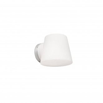 FARO 63510 | Bianca-FA Faro zidna svjetiljka 1x G9 IP44 svjetli krom, poniklano, opal