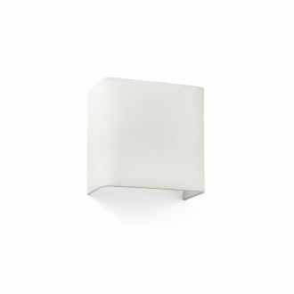 FARO 66411 | Cotton Faro zidna svjetiljka 1x E27 bijelo mat, crno