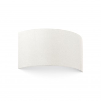 FARO 66415 | Cotton Faro zidna svjetiljka 2x E27 bijelo mat, crno