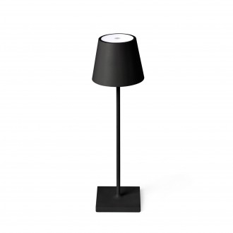 FARO 70776 | Toc Faro stolna svjetiljka 38cm 1x LED 180lm 3000K IP54 crno mat, opal