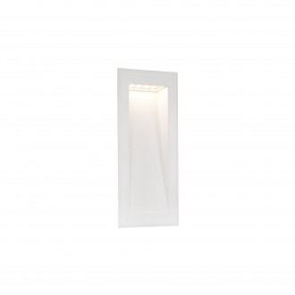 FARO 70834 | Soun Faro ugradbena svjetiljka 239x105mm 1x LED 280lm 3000K IP65 IK08 bijelo mat, prozirna
