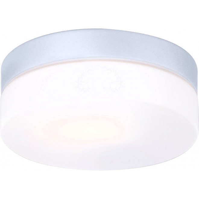 GLOBO 32111 | Vranos Globo stropne svjetiljke svjetiljka 1x E27 IP44 aluminij, opal